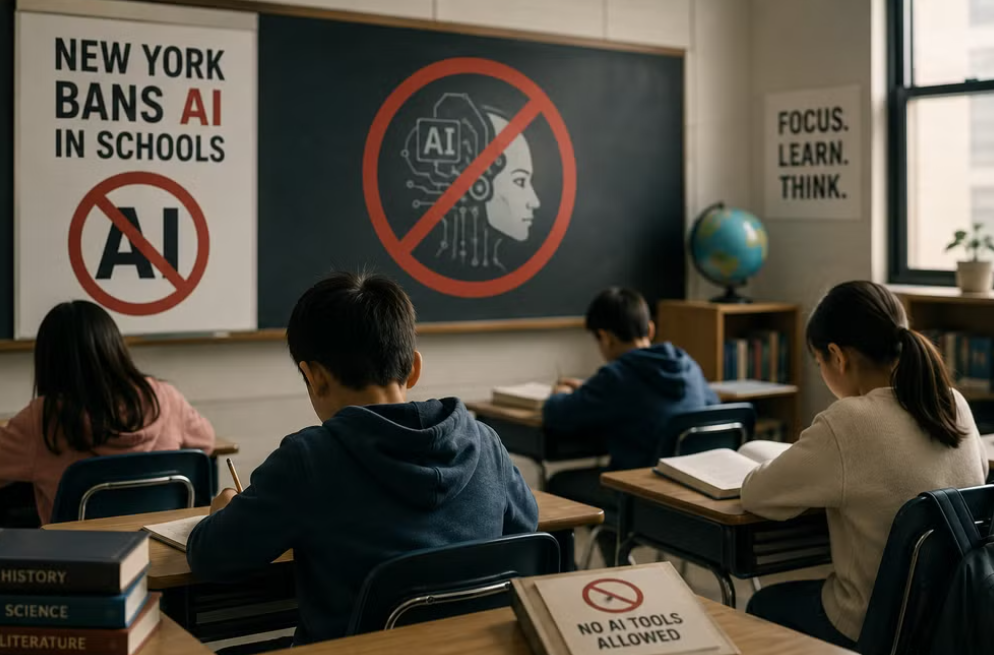 Mỹ Thành phố New York cấm học sinh sử dụng trí tuệ nhân tạo