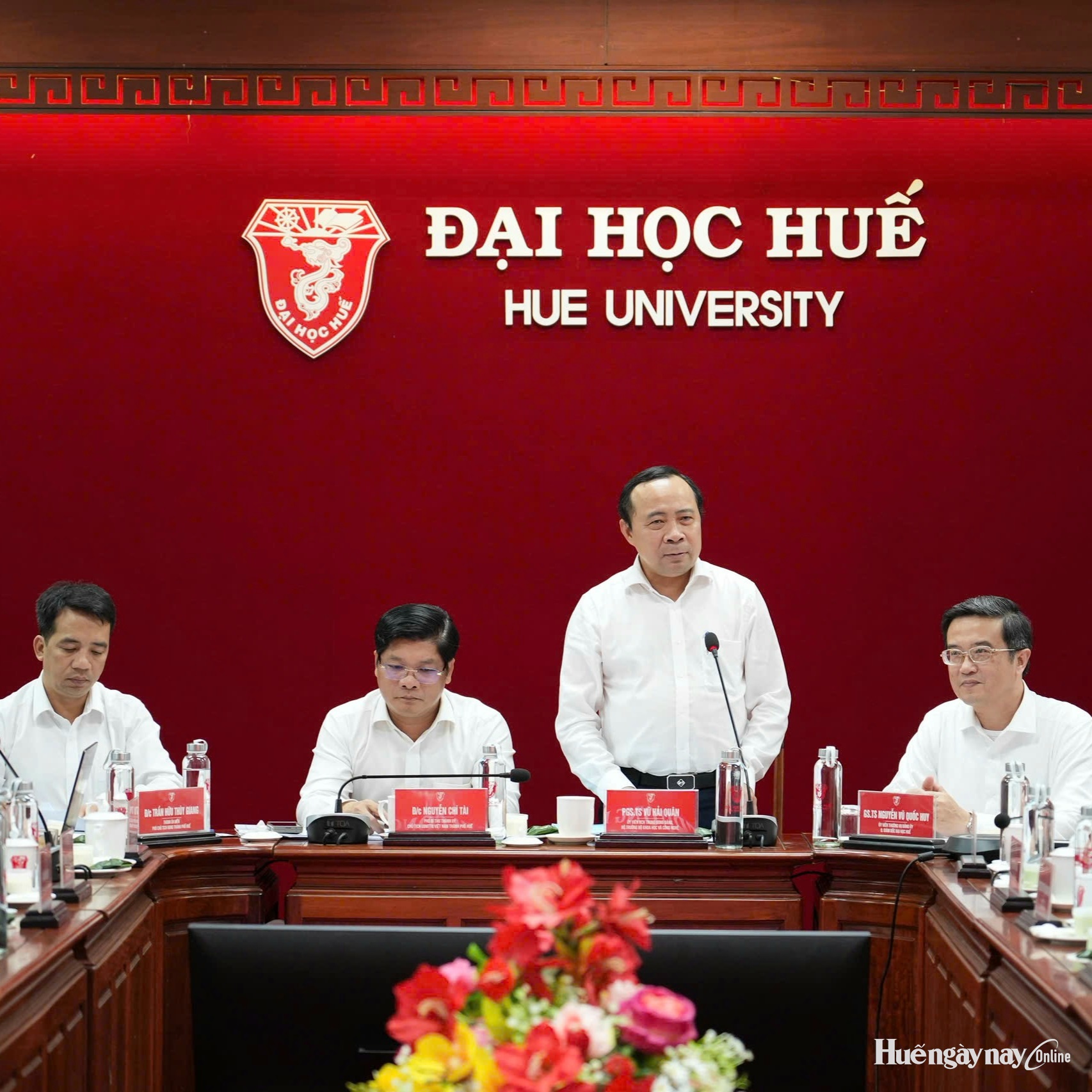 Bộ trưởng Vũ Hải Quân mong muốn Đại học Huế phát huy vai trò đầu tàu về khoa học, công nghệ
