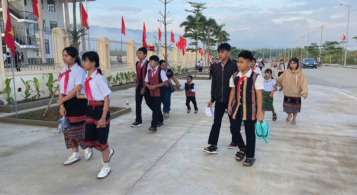 Nuôi dưỡng ước mơ từ ngôi trường biên giới
