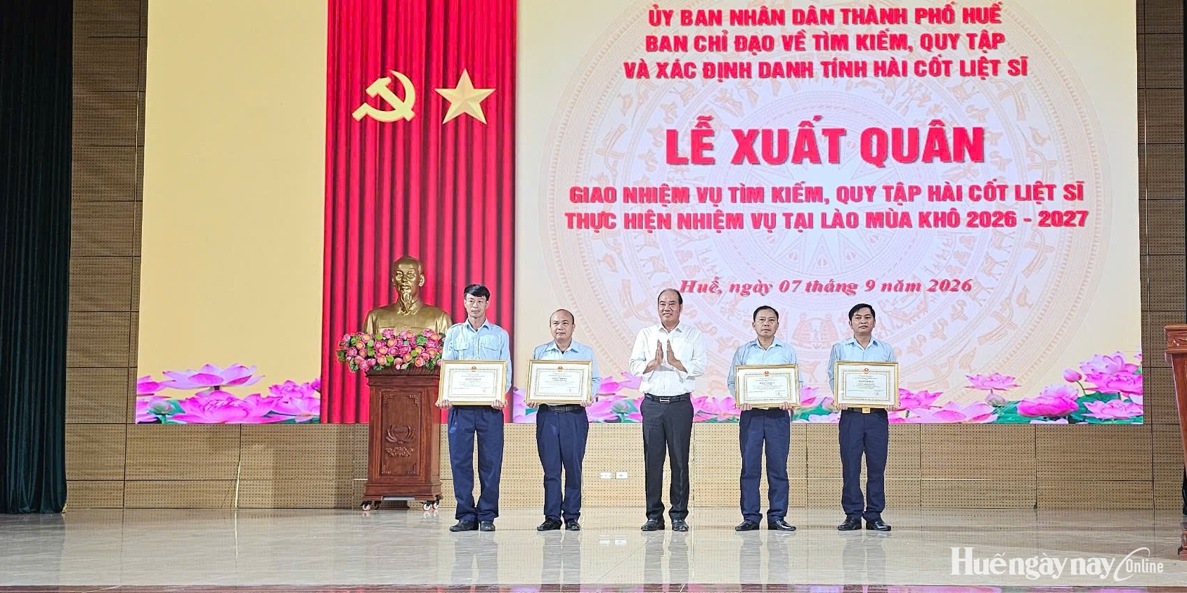 Đội 192 xuất quân tìm hài cốt liệt sĩ tại Lào