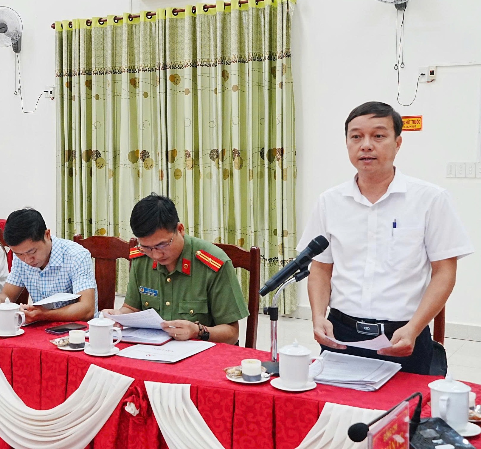 Phường Phong Thái chủ động giải quyết những vấn đề phát sinh từ cơ sở