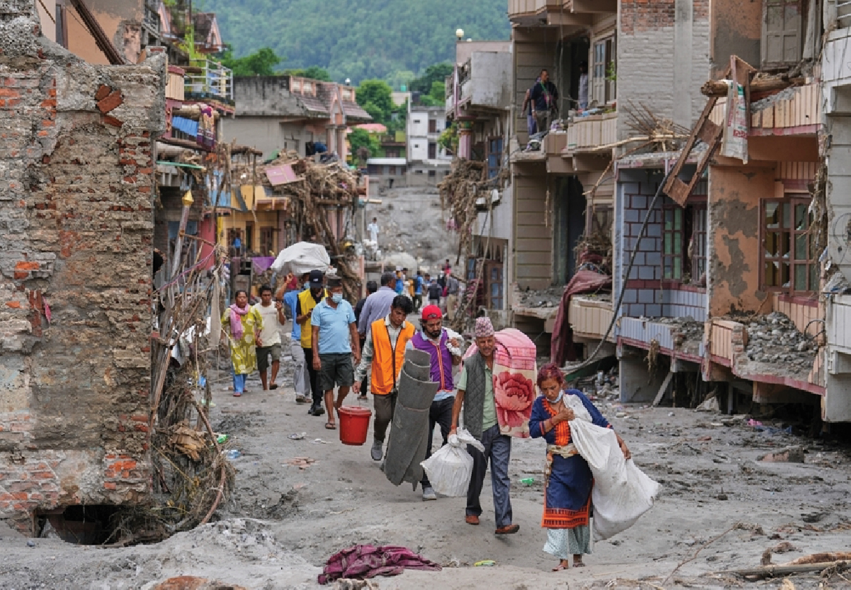 Trẻ em Nepal  nỗi đau sau trận lũ kinh hoàng