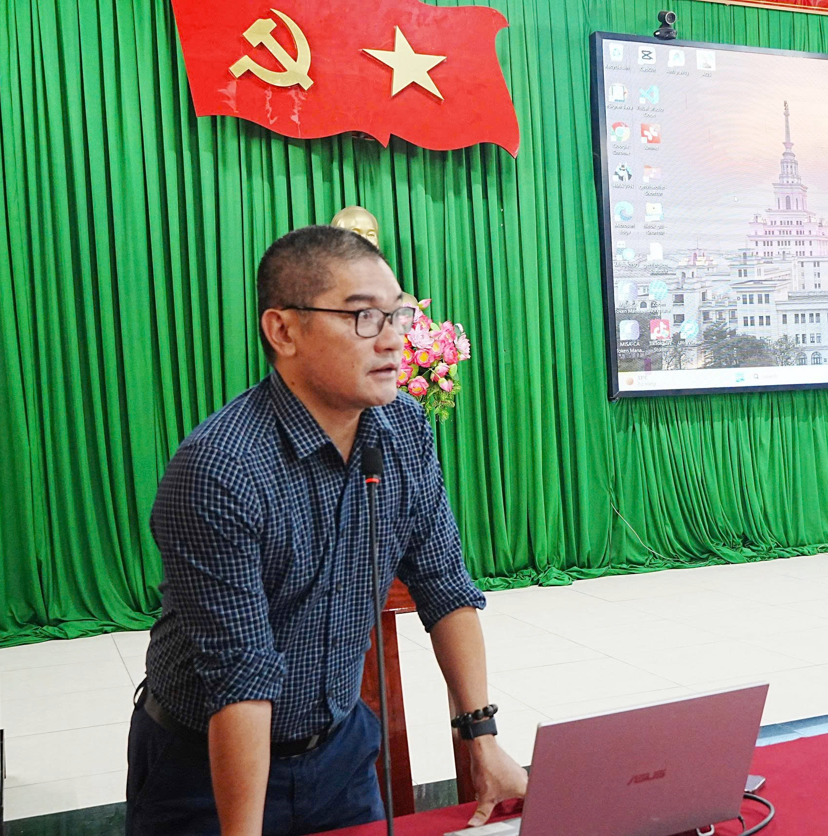 Nâng cao kỹ năng ứng dụng AI cho cán bộ phường Phong Thái