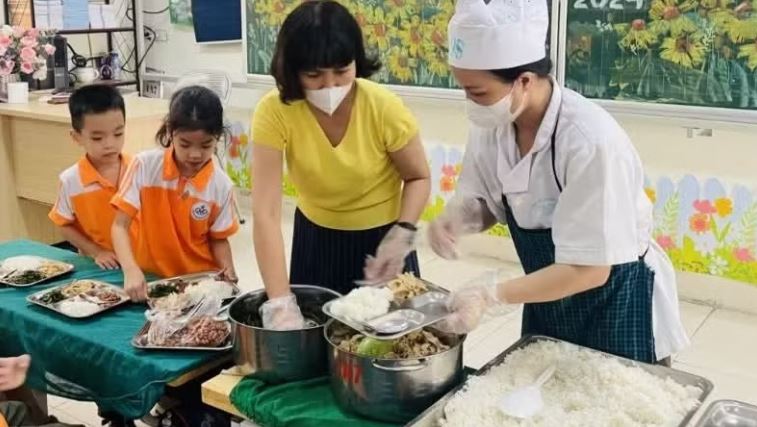 Bảo đảm an toàn, chất lượng bữa ăn nội trú, bán trú cho học sinh