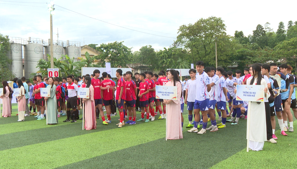 Khai mạc Vòng chung kết Bóng đá Sinh viên 2026