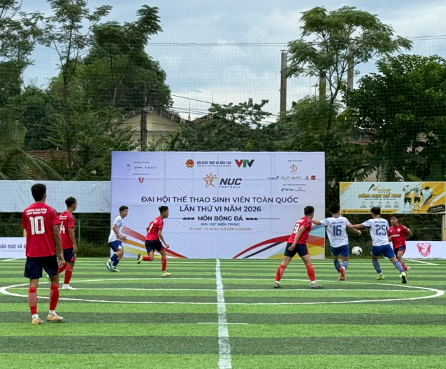 Khai mạc Vòng chung kết Bóng đá Sinh viên 2026