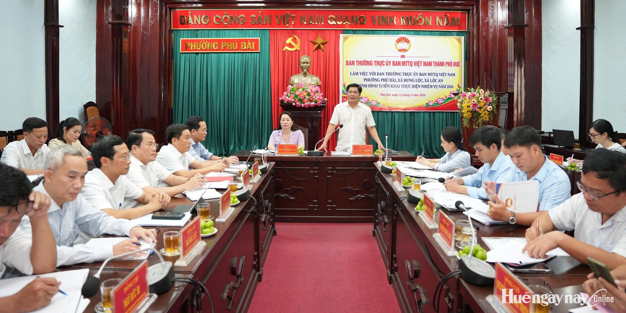 Mặt trận phải đi trước một bước