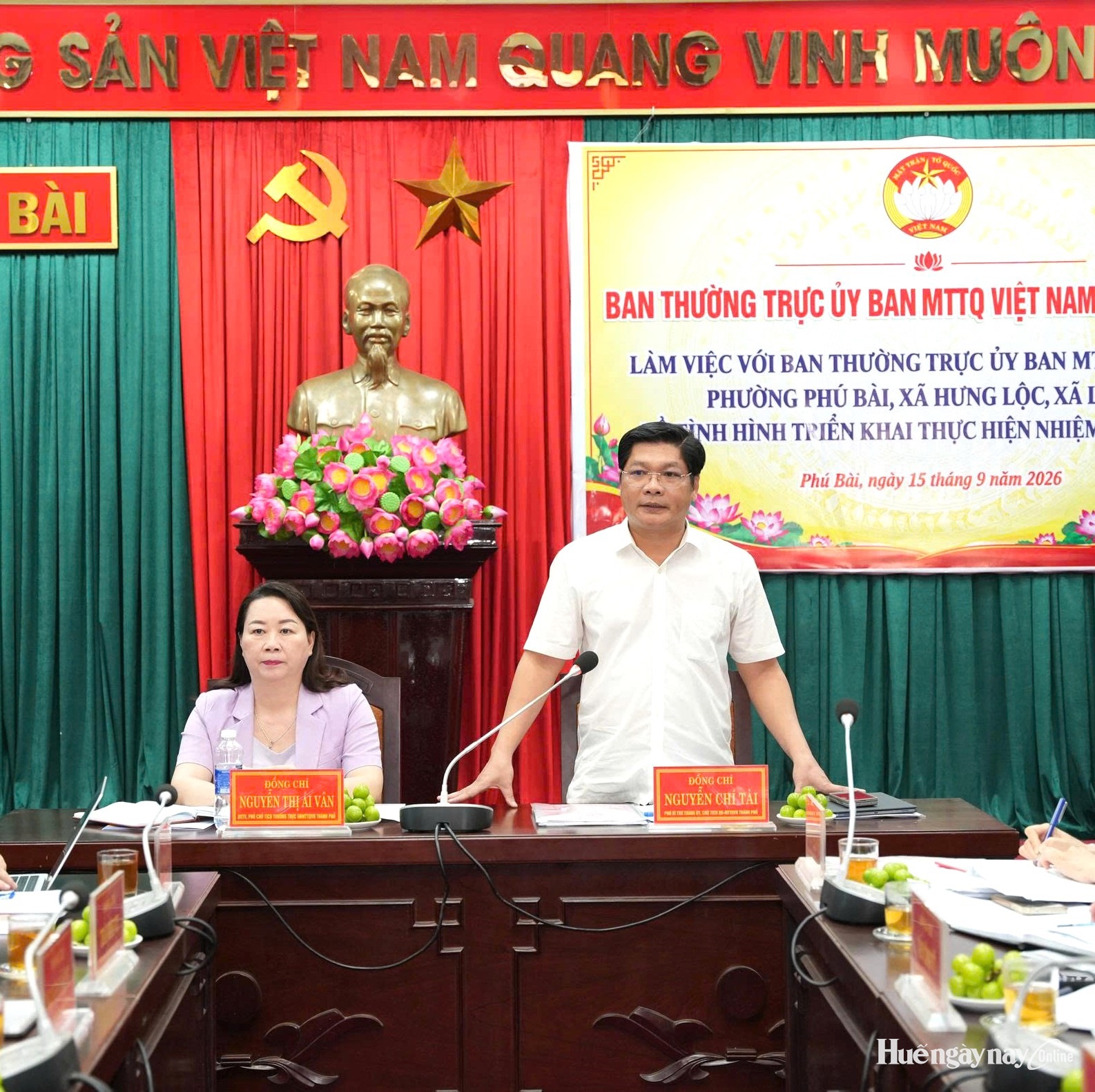 Mặt trận phải đi trước một bước