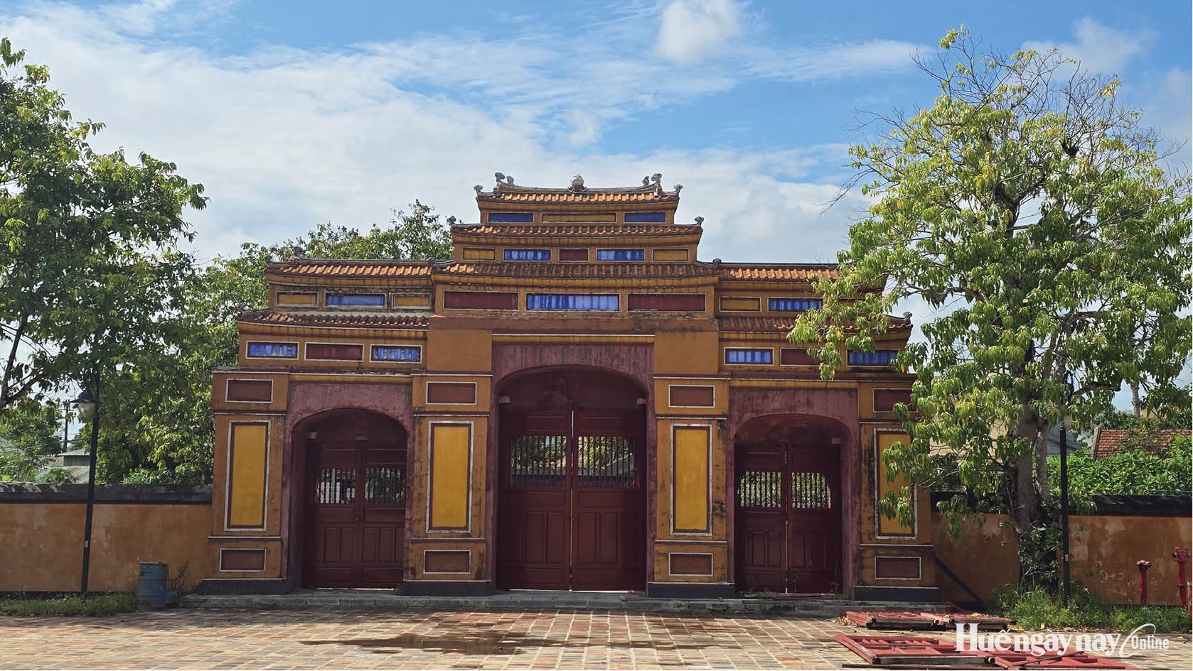 Sắp hoàn thiện tu bổ đàn Nam Giao