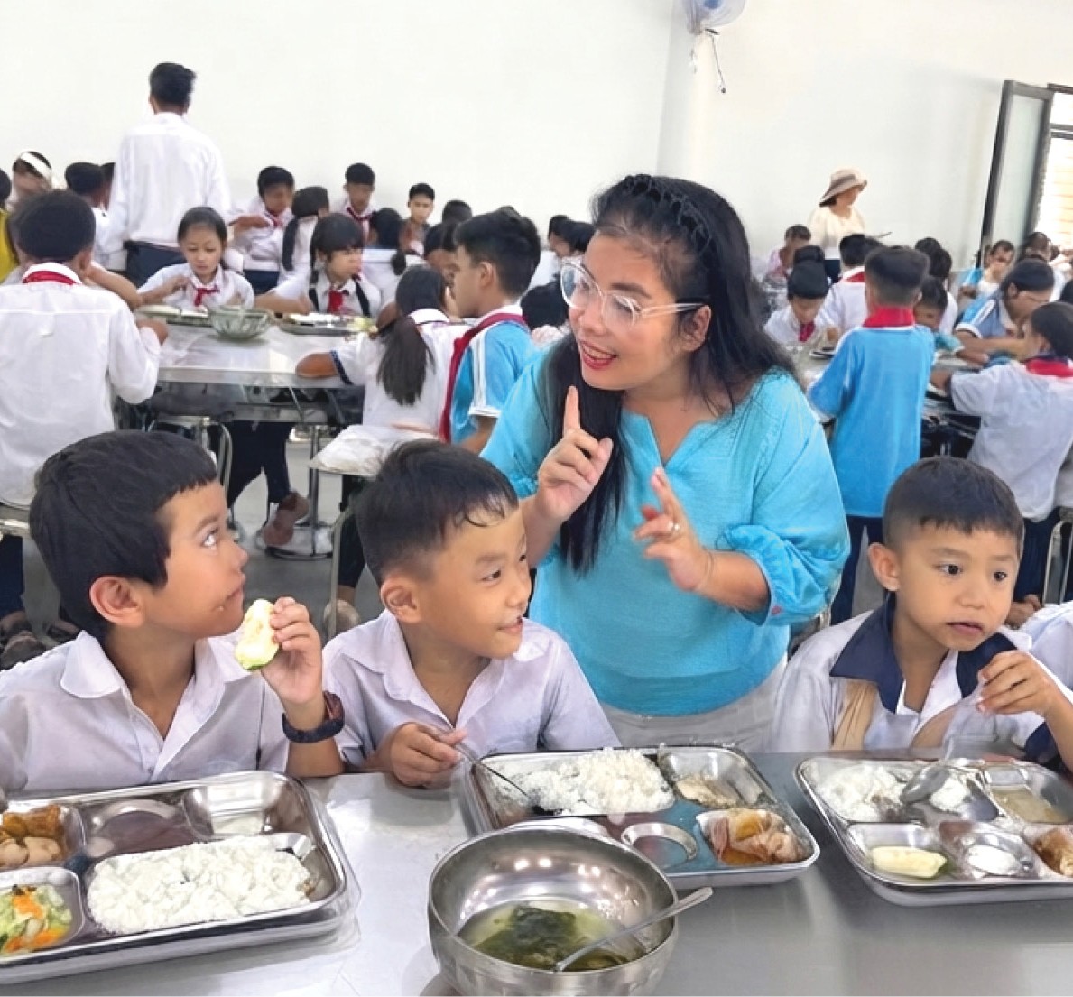 Vận hành trường nội trú đi vào nền nếp