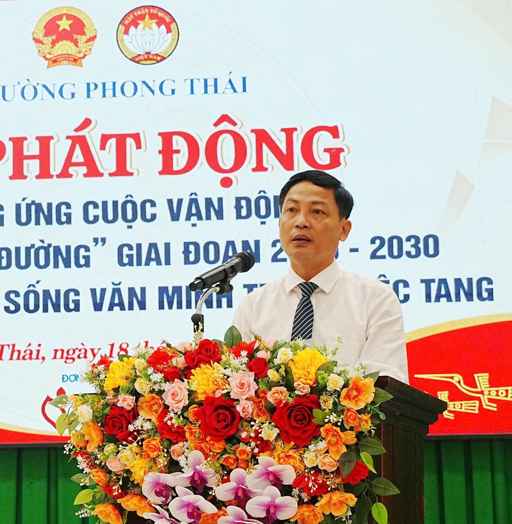 Phong Thái phát động “hiến đất mở đường”, thực hiện nếp sống văn minh