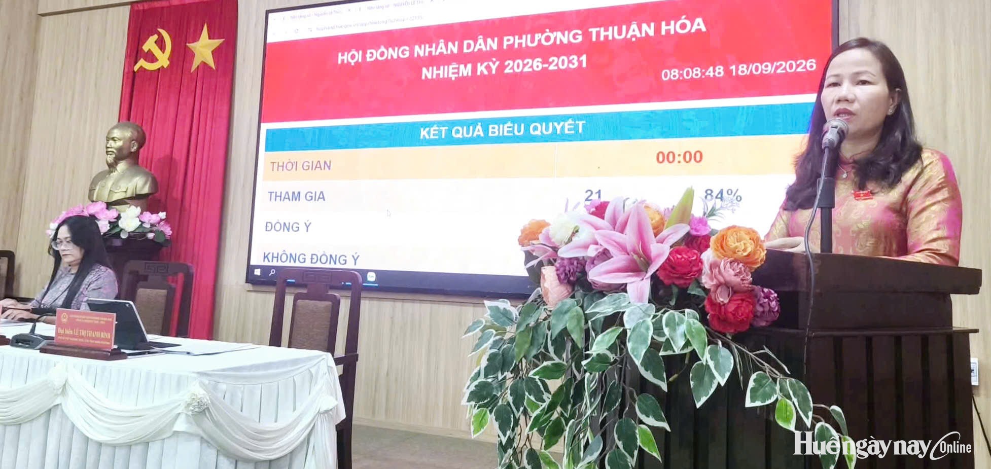 HĐND phường Thuận Hóa thông qua nhiều nội dung quan trọng tại kỳ họp chuyên đề