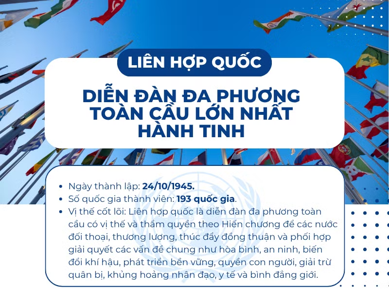 Liên hợp quốc Diễn đàn đa phương toàn cầu lớn nhất hành tinh