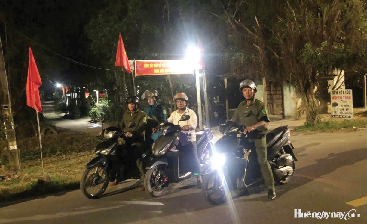 Góp phần giữ bình yên cơ sở
