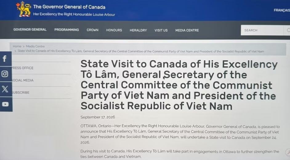 Canada khẳng định coi trọng quan hệ với Việt Nam