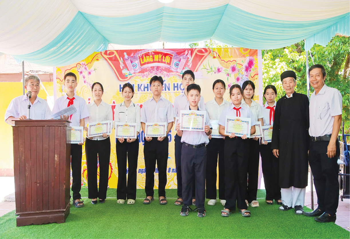Mỹ Lợi vun bồi mạch nguồn khuyến học