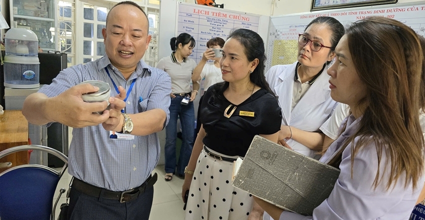 Tập huấn chuyên môn, nghiệp vụ bảo đảm an toàn thực phẩm tại trường học