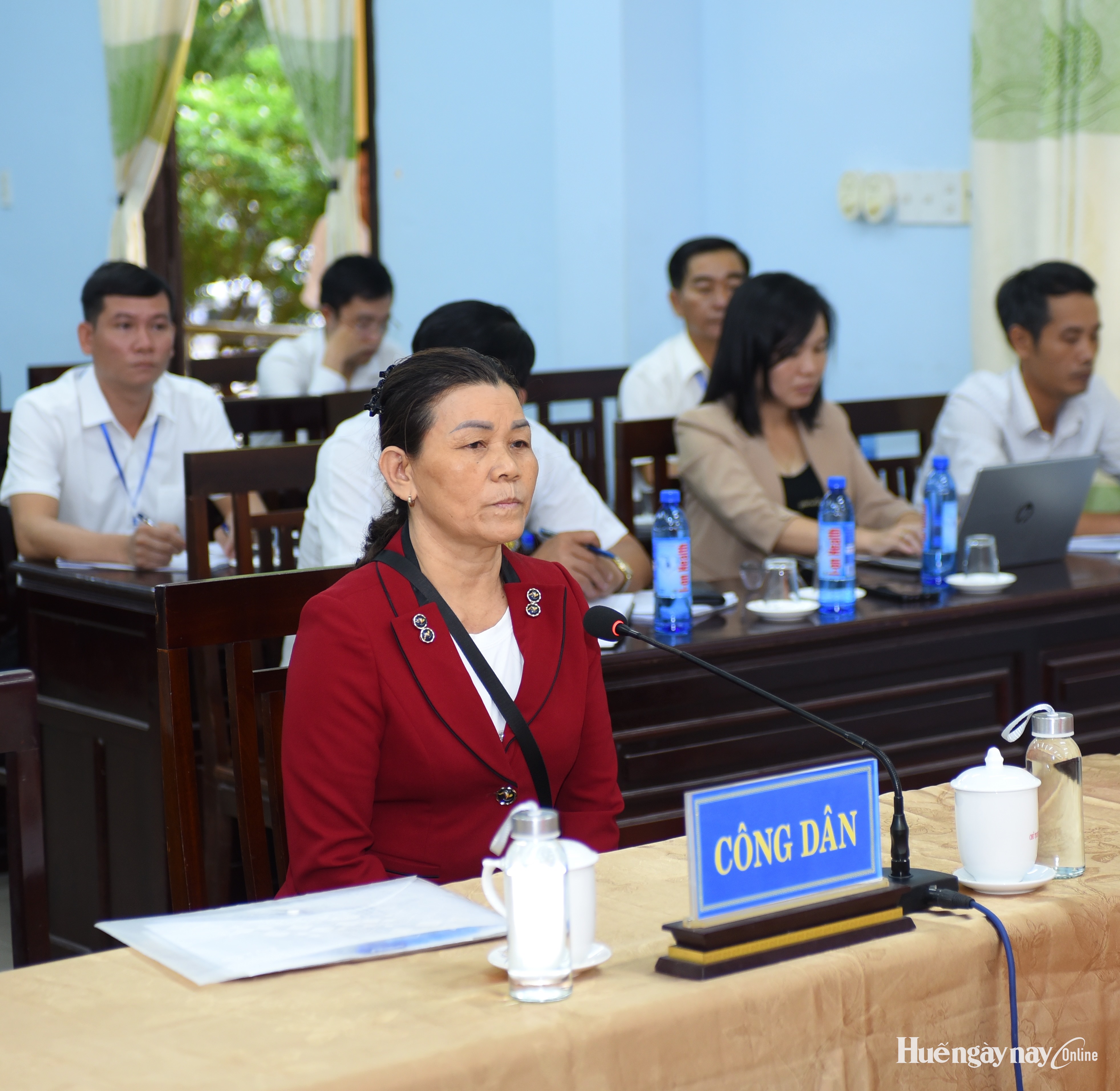 Thường trực Thành ủy tiếp công dân định kỳ tại Phú Vang