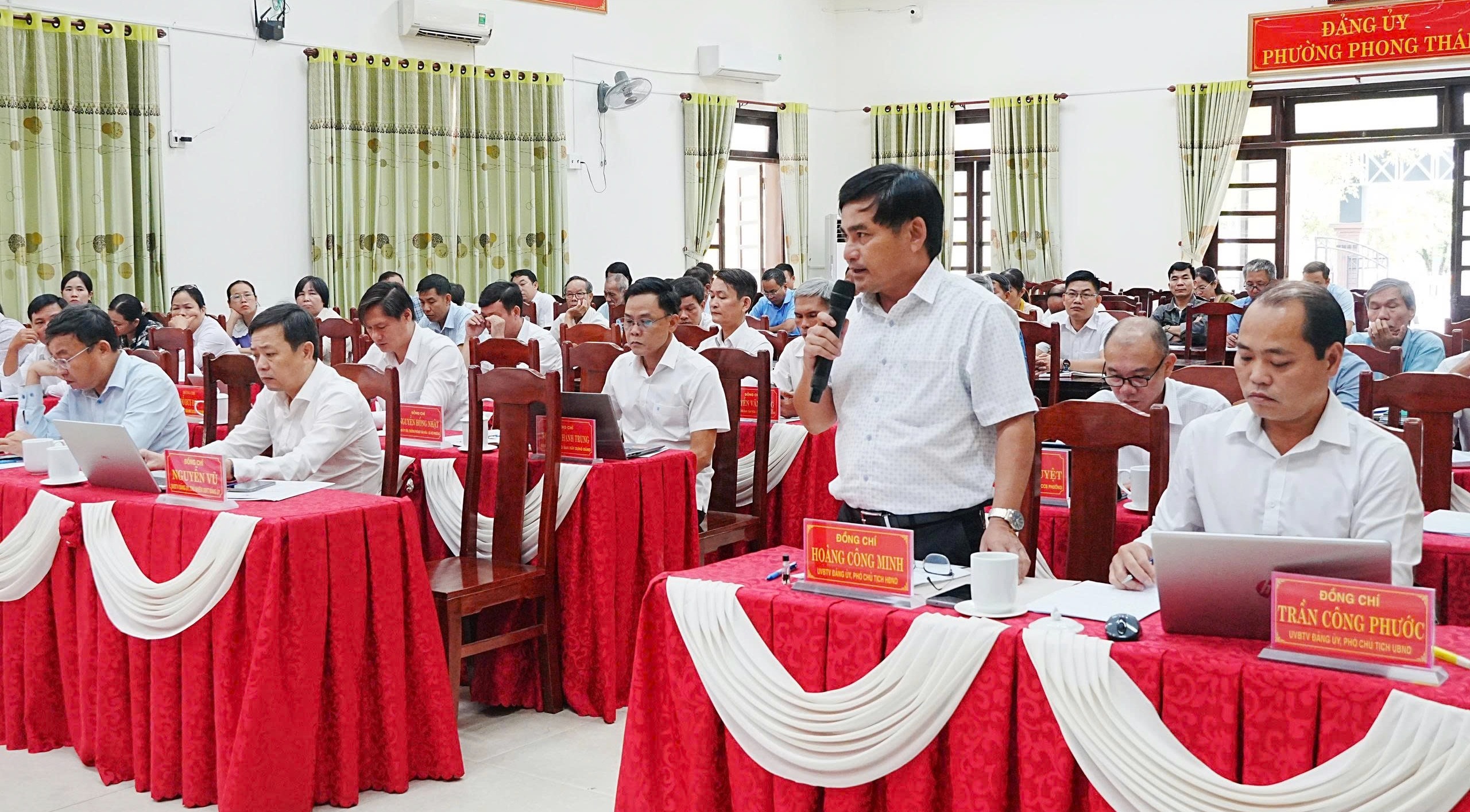 Phong Thái rà soát, giải quyết những tồn tại khó khăn ở địa phương