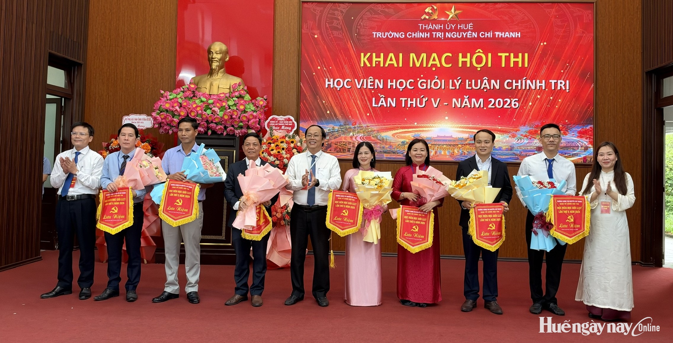 Bảy đội tham gia Hội thi học viên học giỏi lý luận chính trị lần thứ V - năm 2026