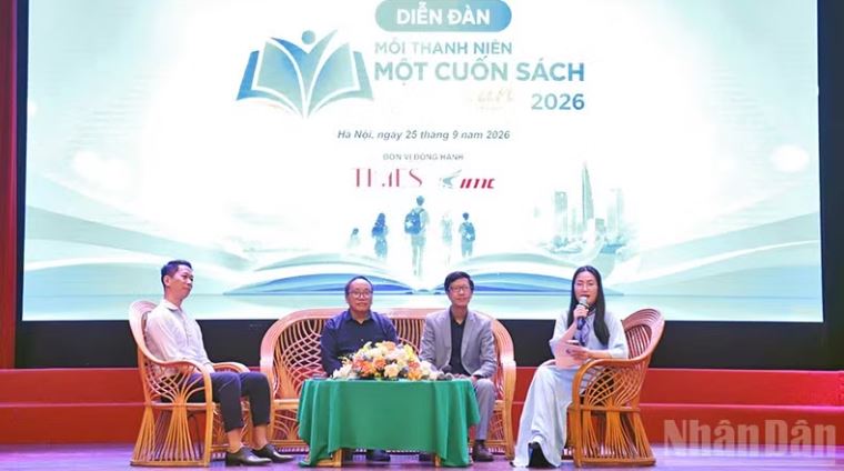 Diễn đàn Mỗi thanh niên một cuốn sách làm bạn 2026 có chủ đề về AI