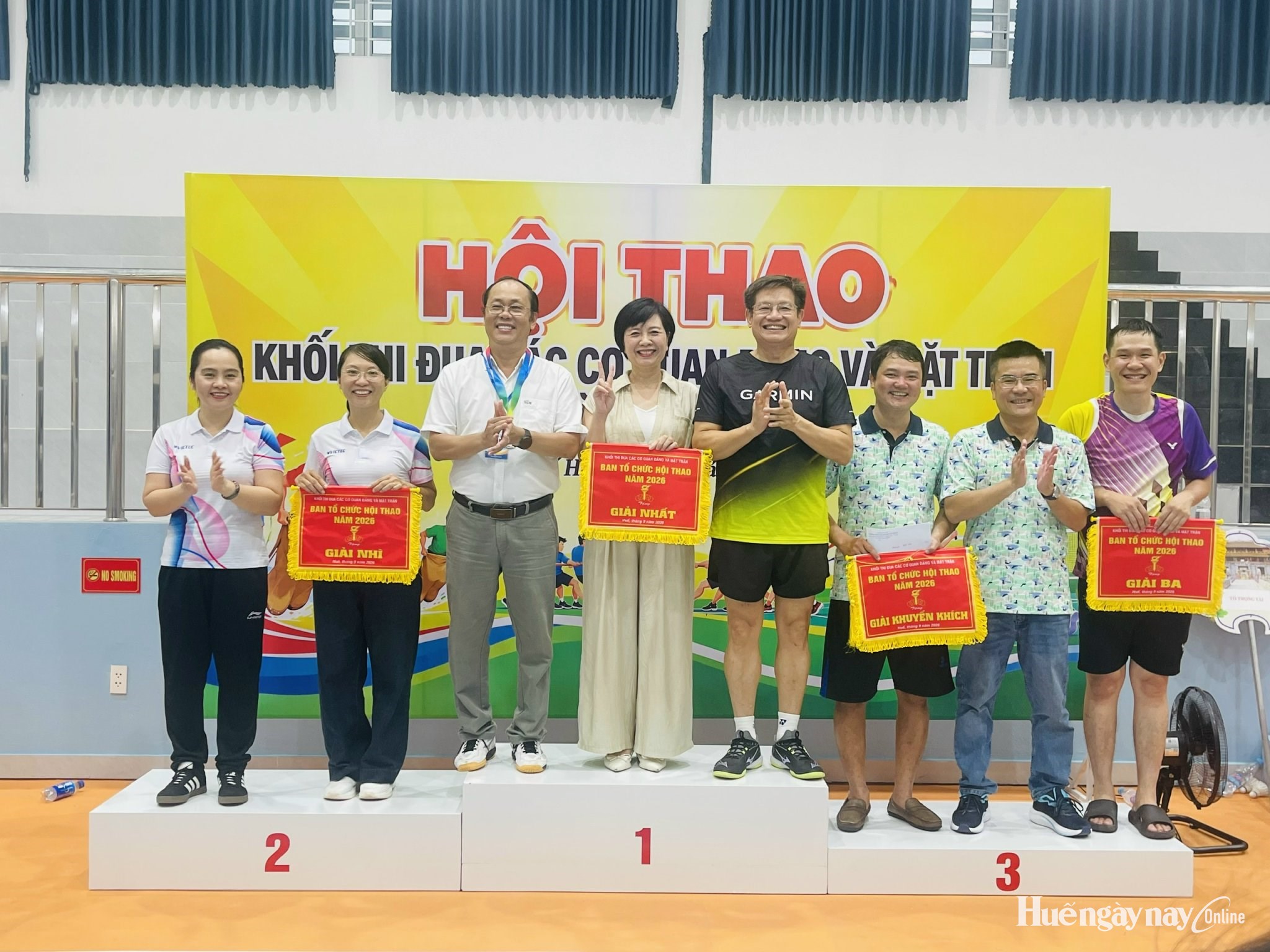 Sôi nổi Hội thao Khối Thi đua các cơ quan Đảng và Mặt trận