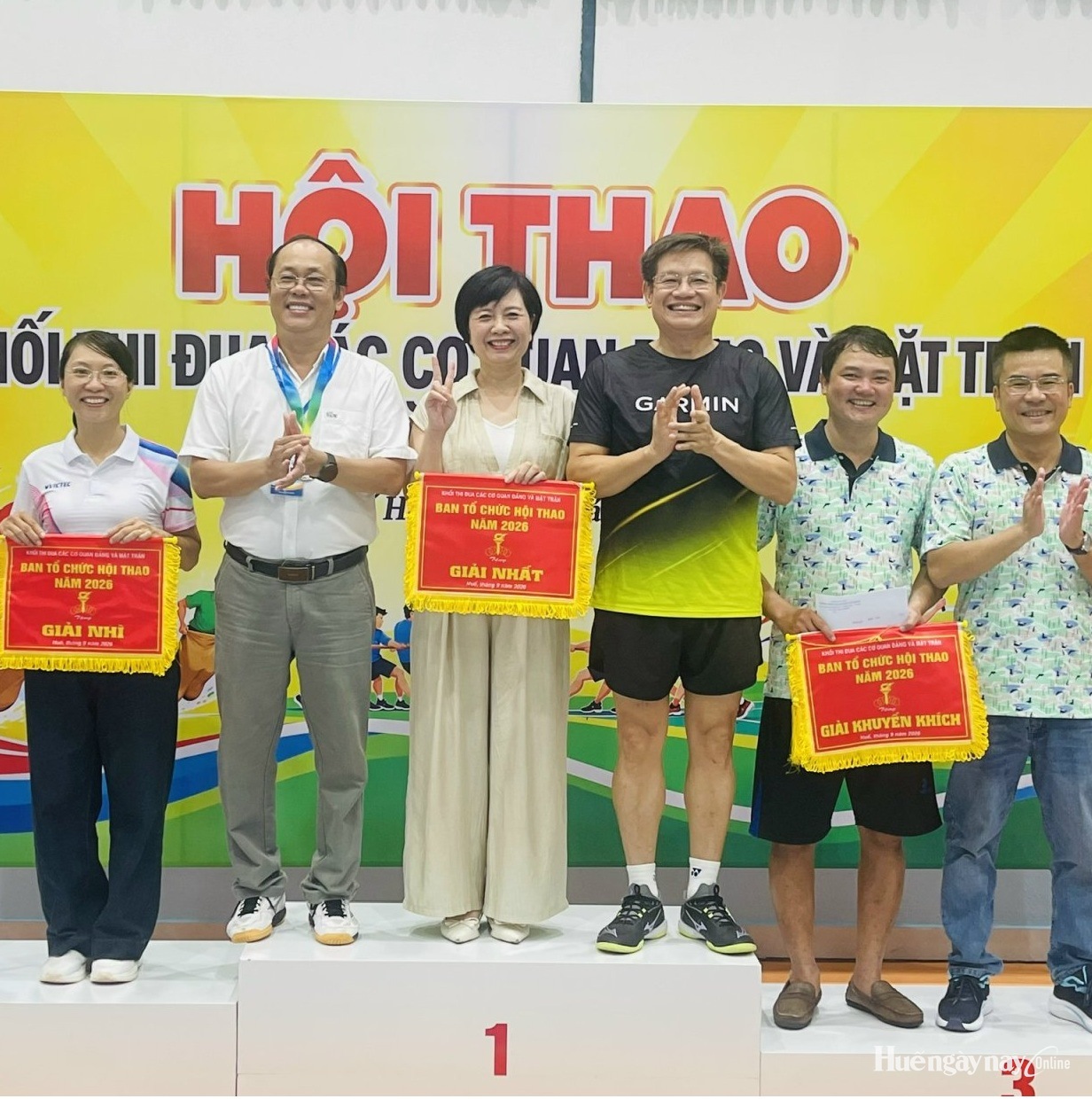 Sôi nổi Hội thao Khối Thi đua các cơ quan Đảng và Mặt trận