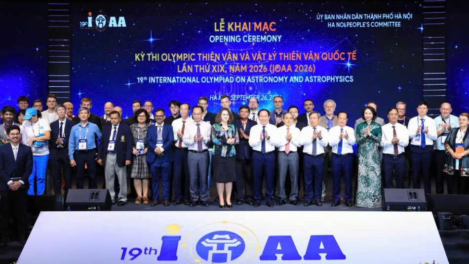Khai mạc kỳ thi Olympic Thiên văn và Vật lý Thiên văn quốc tế 2026