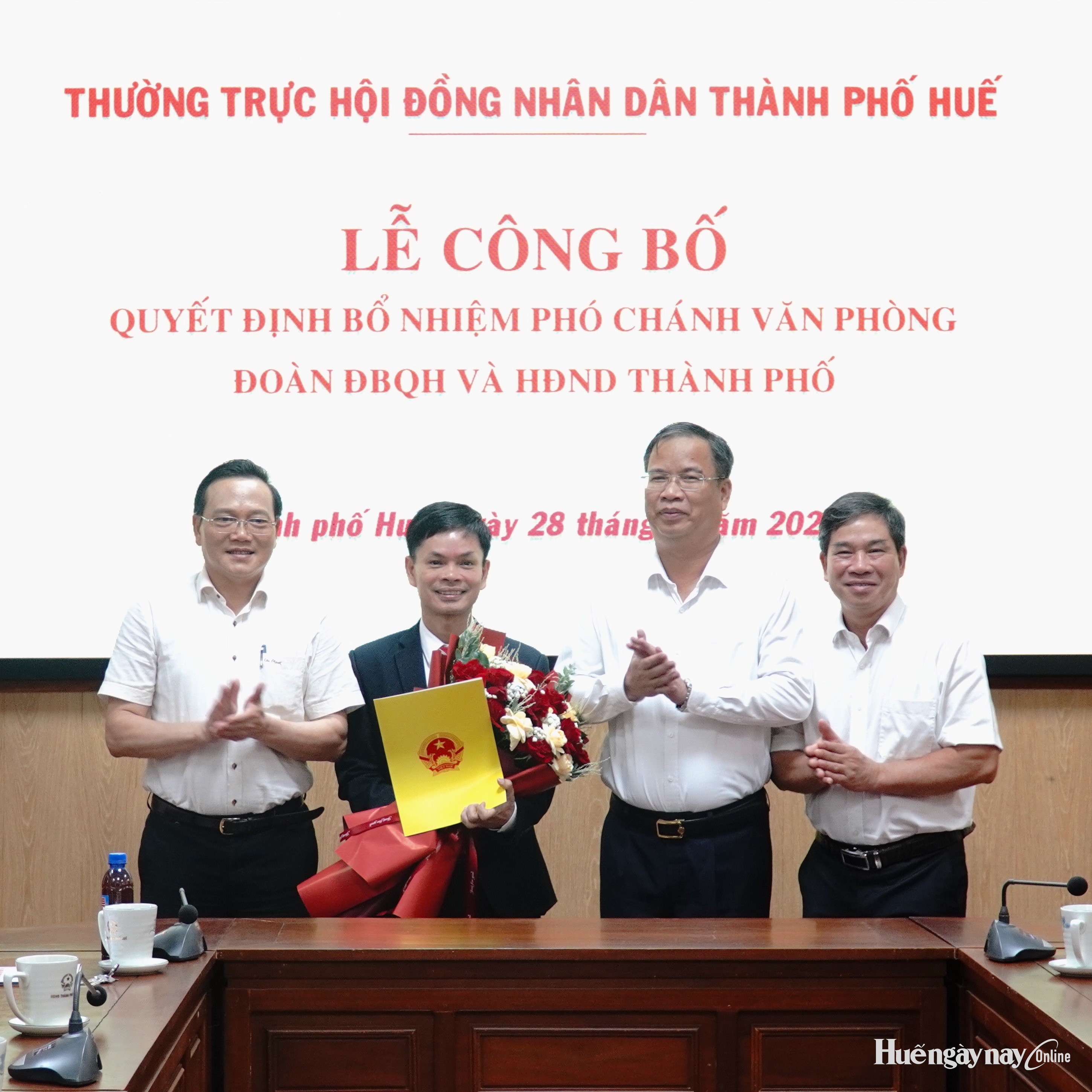 Đồng chí Phan Hữu Chánh được bổ nhiệm giữ chức Phó Chánh Văn phòng Đoàn ĐBQH và HĐND thành phố
