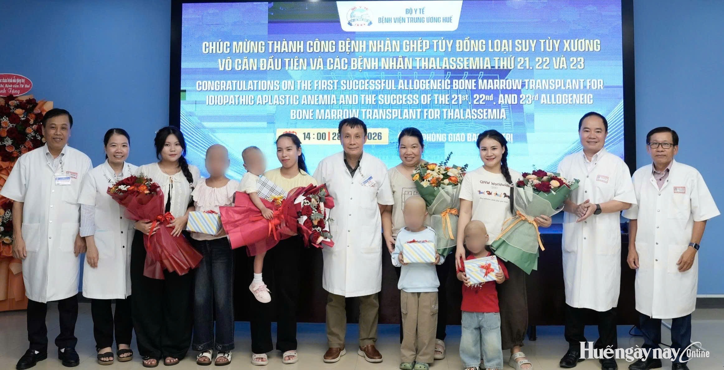 Bệnh viện Trung ương Huế điều trị thành công ca suy tủy xương vô căn bằng ghép tế bào gốc