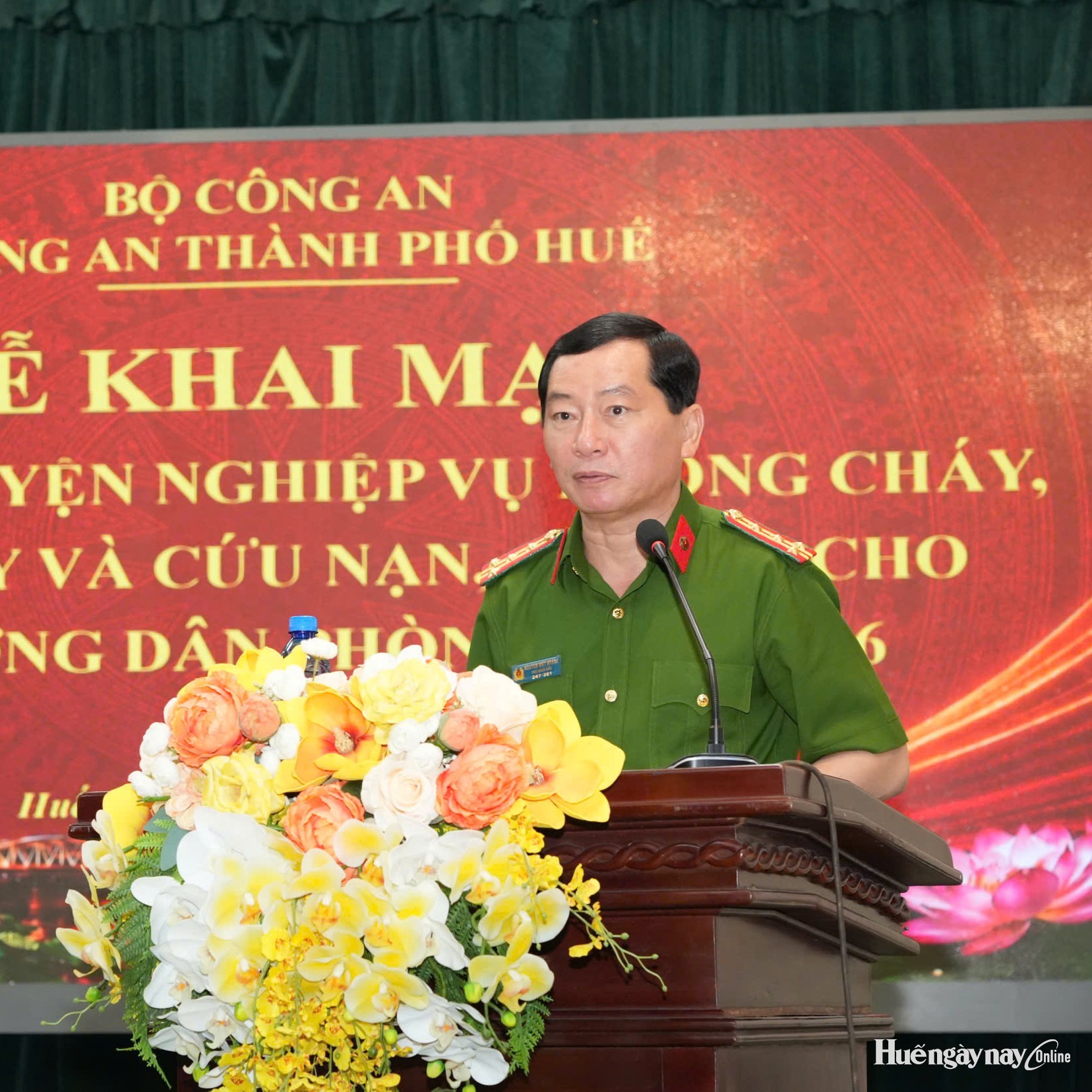 Huấn luyện nghiệp vụ phòng cháy chữa cháy và cứu hộ cứu nạn cho lực lượng dân phòng