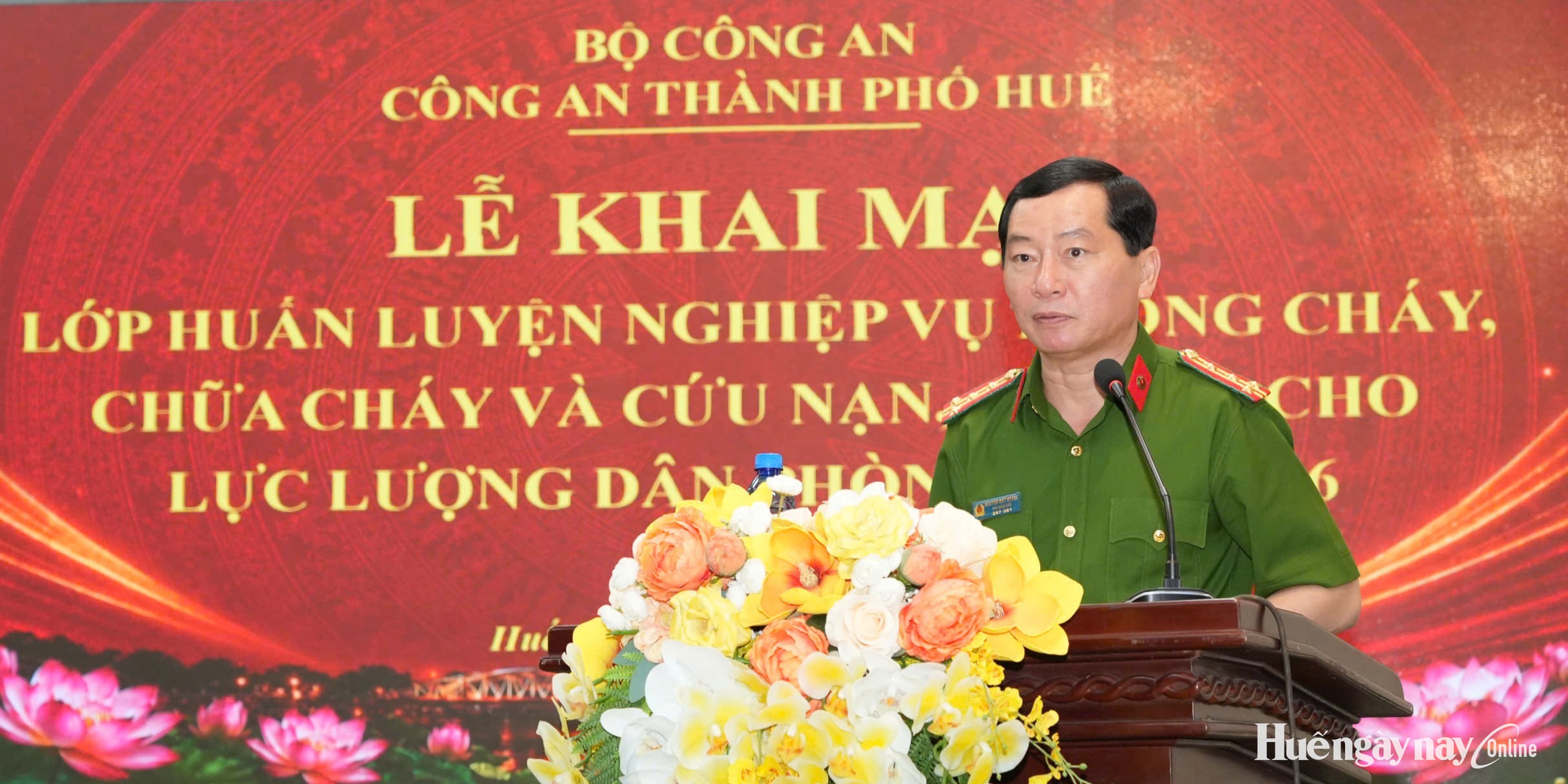 Huấn luyện nghiệp vụ phòng cháy chữa cháy và cứu hộ cứu nạn cho lực lượng dân phòng
