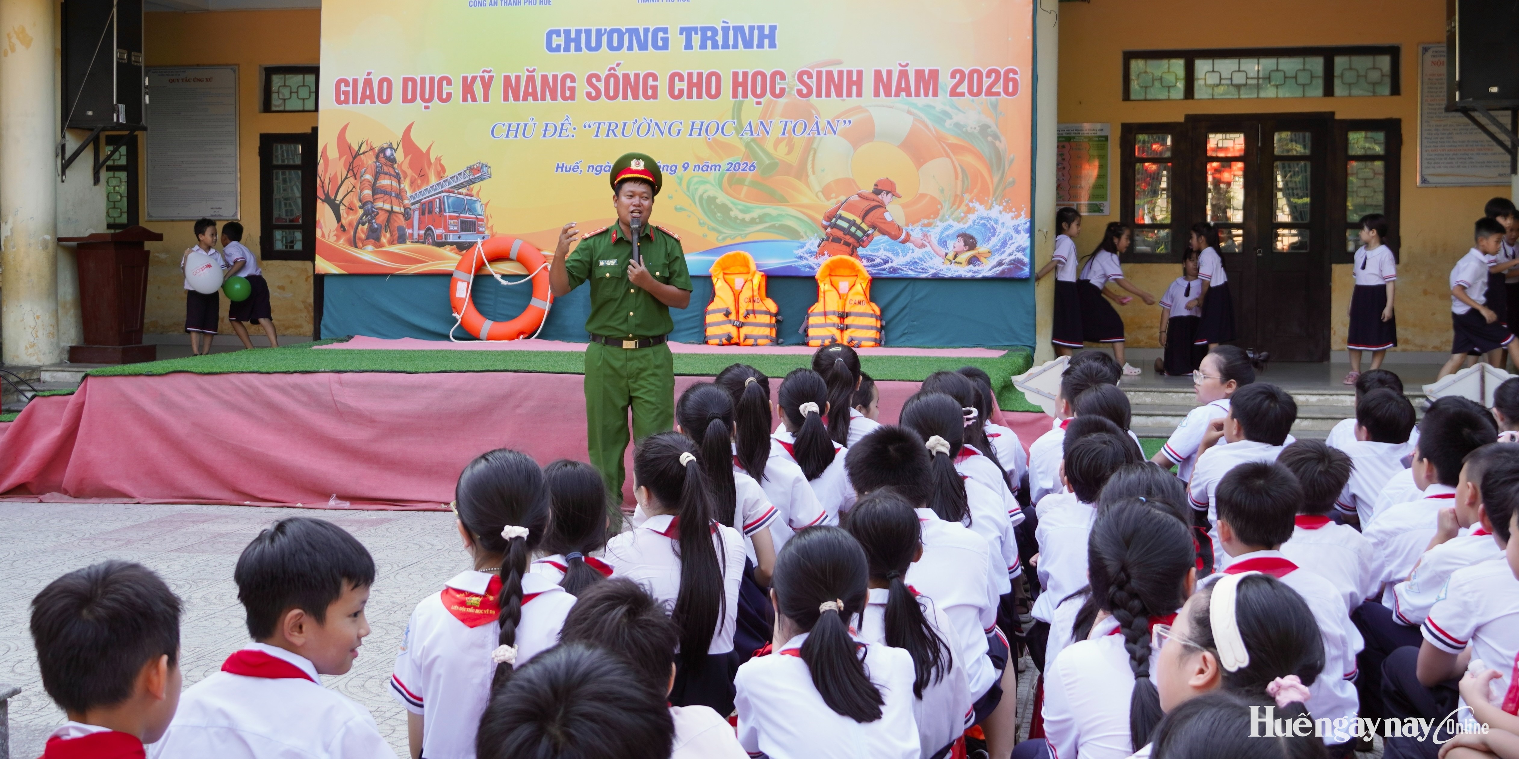Hơn 600 học sinh được trang bị kỹ năng ứng phó tình huống khẩn cấp