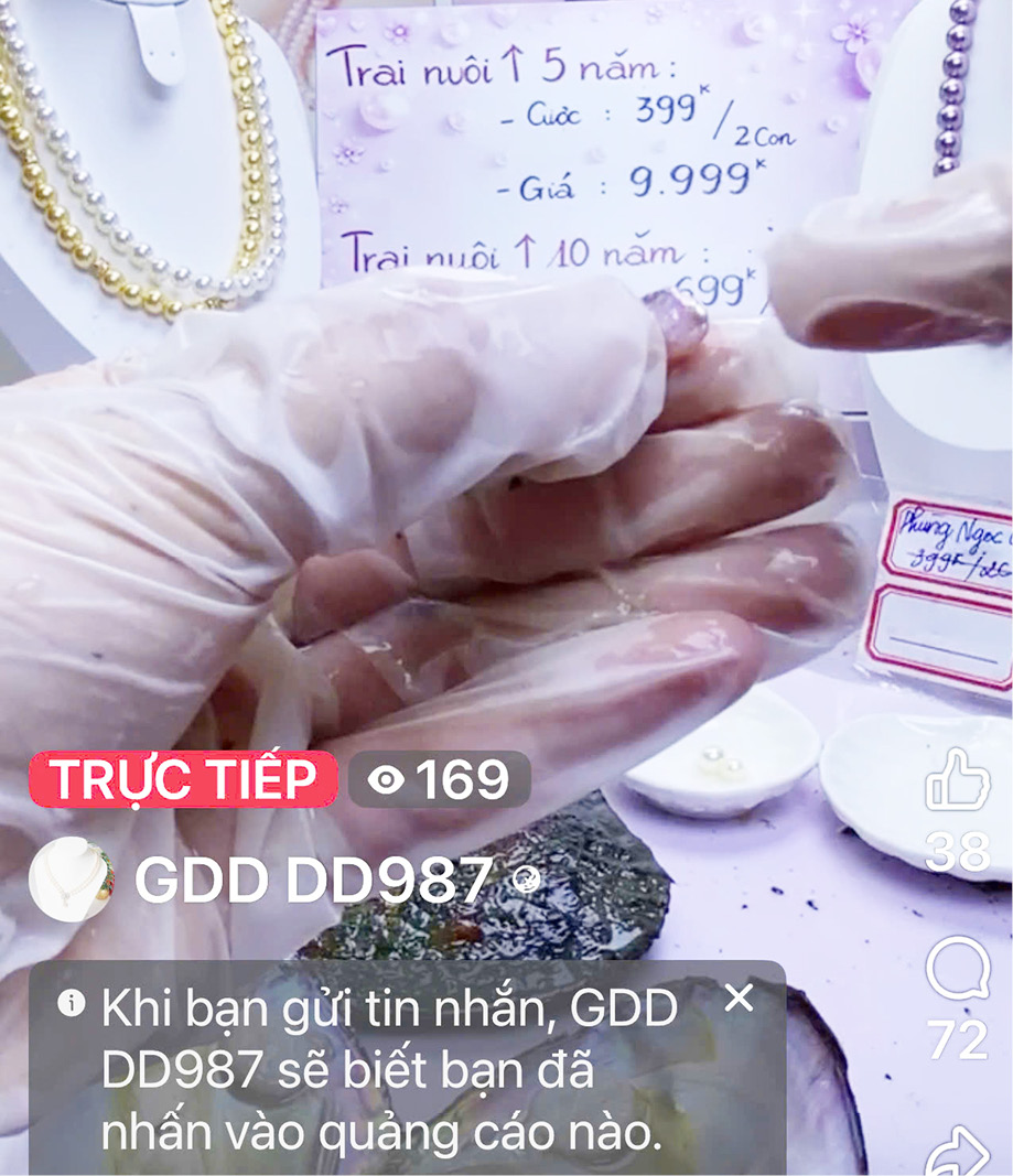 Cảnh giác với chiêu trò “cược ngọc” trên livestream