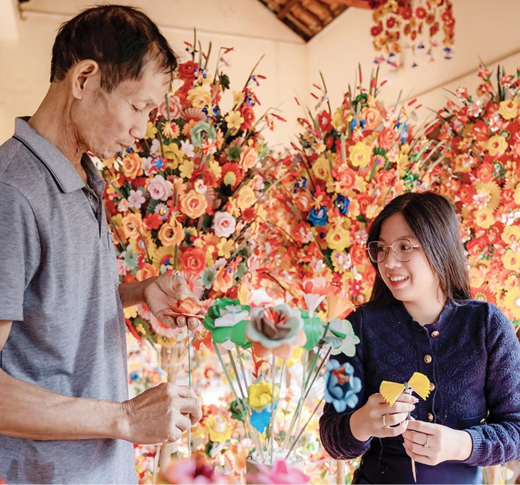 Dương Nỗ phát triển nông nghiệp, làng nghề gắn với du lịch
