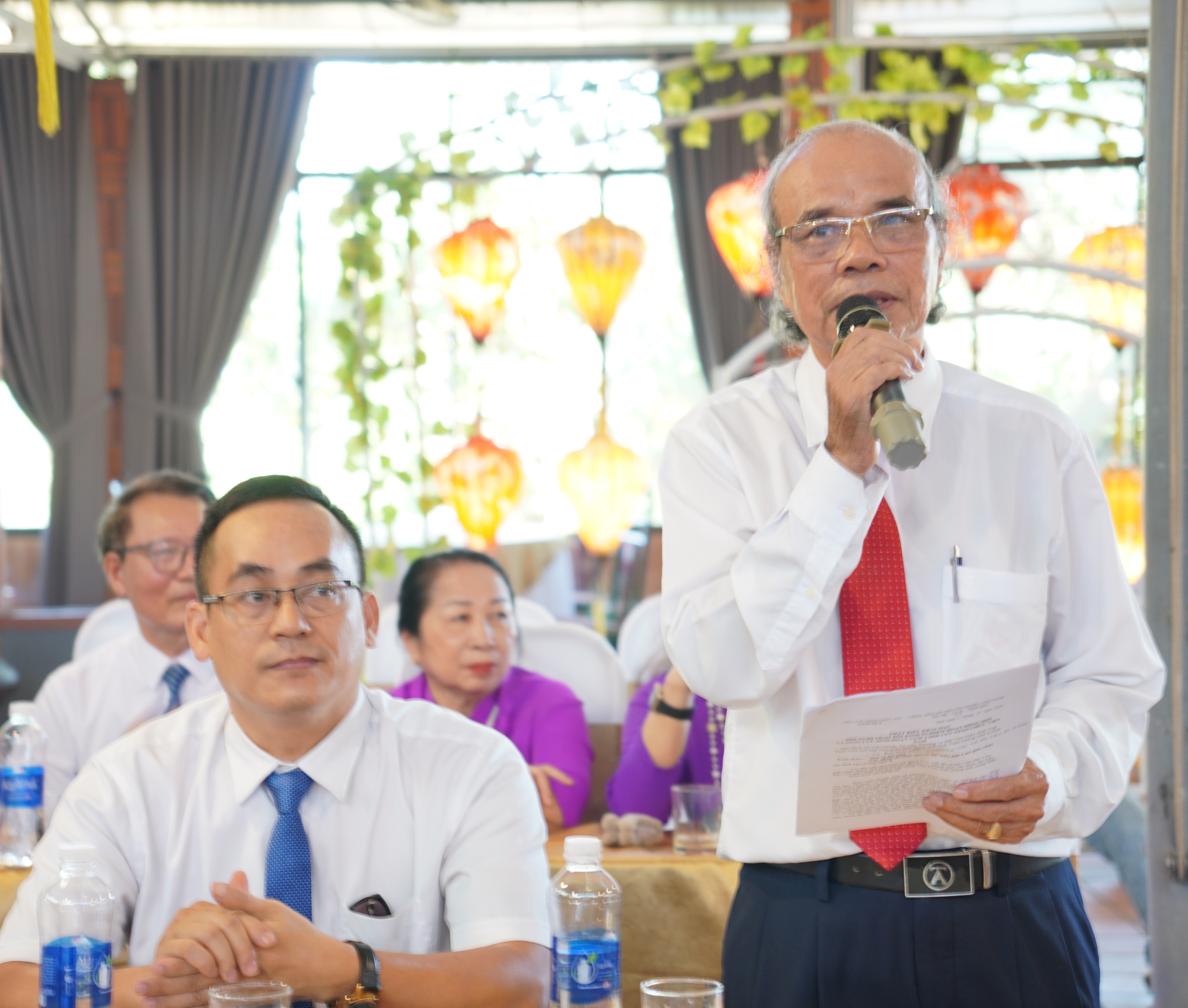 Trao đổi kinh nghiệm nâng cao chất lượng hoạt động Hội Cựu giáo chức