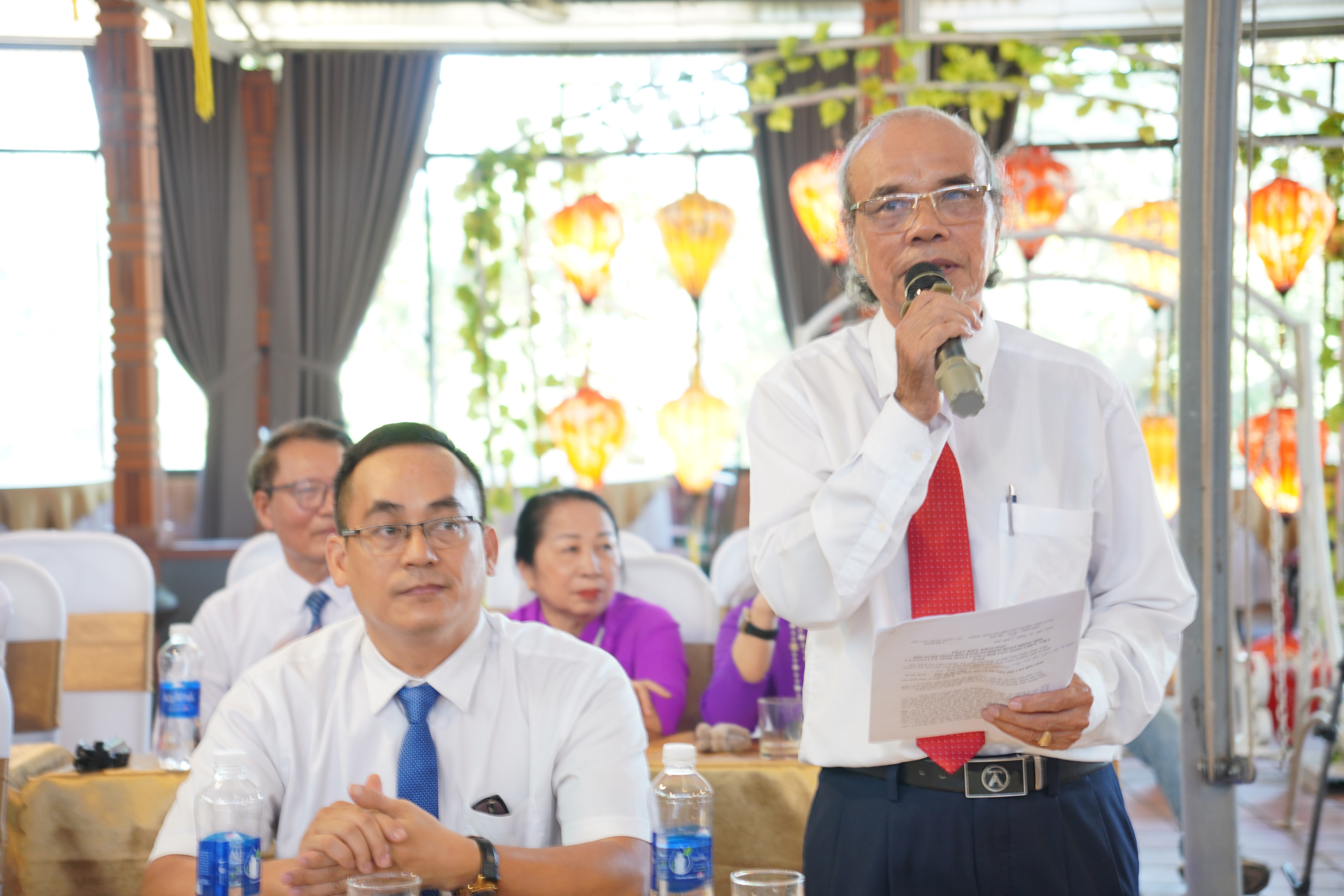Trao đổi kinh nghiệm nâng cao chất lượng hoạt động Hội Cựu giáo chức