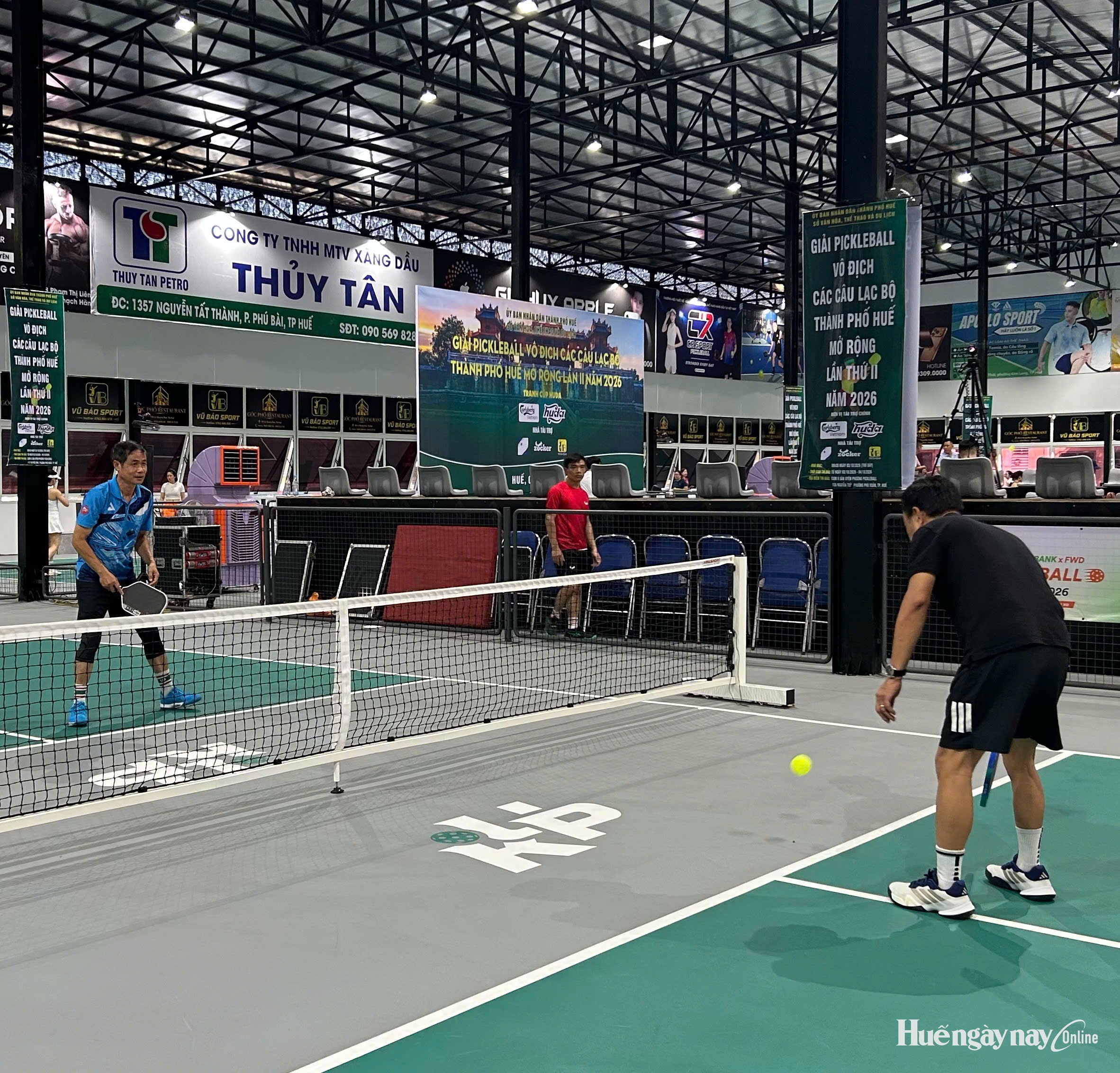Gần 150 vận động viên tham gia giải Pickleball Vô địch các CLB thành phố mở rộng lần thứ II