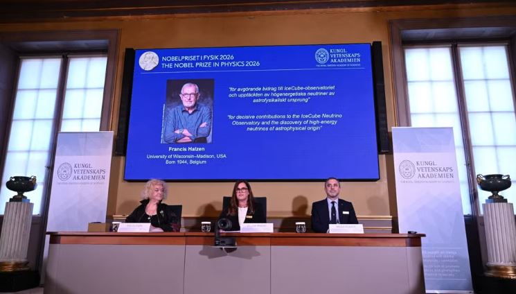 Giải Nobel Vật lý 2026 vinh danh công trình nghiên cứu về hạt neutrino năng lượng cao có nguồn gốc từ vũ trụ