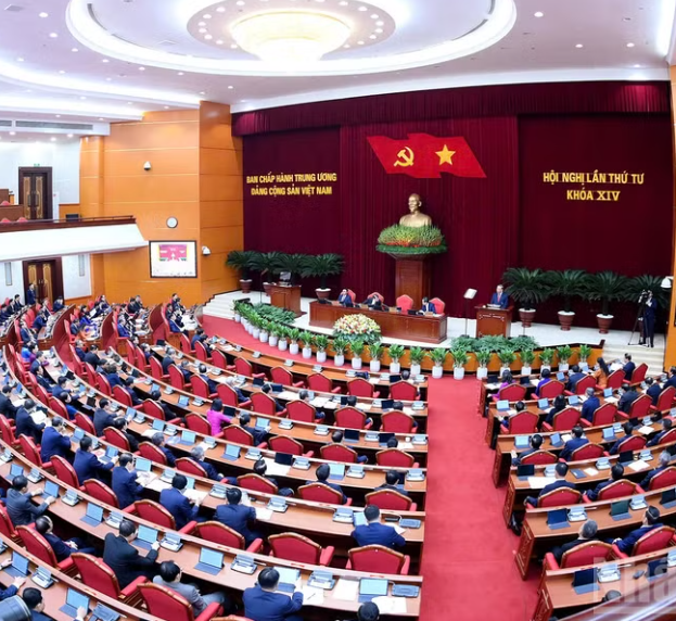 Ngày làm việc thứ ba Hội nghị lần thứ tư Ban Chấp hành Trung ương Đảng khóa XIV