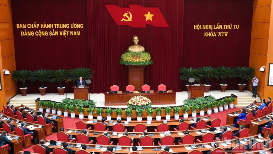 Bế mạc Hội nghị lần thứ tư Ban Chấp hành Trung ương Đảng khóa XIV