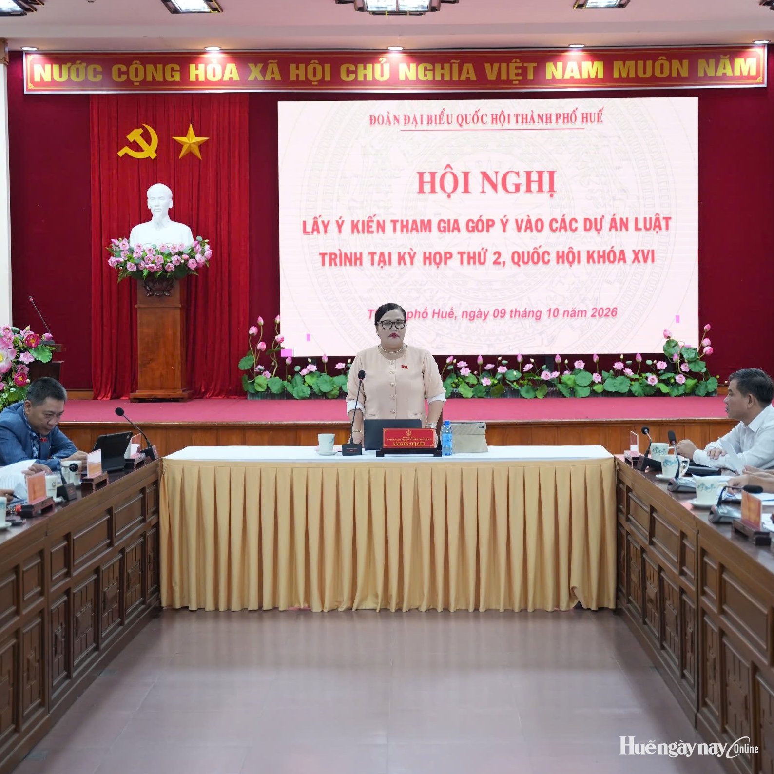 Góp ý hoàn thiện các dự án luật từ thực tiễn ở Huế