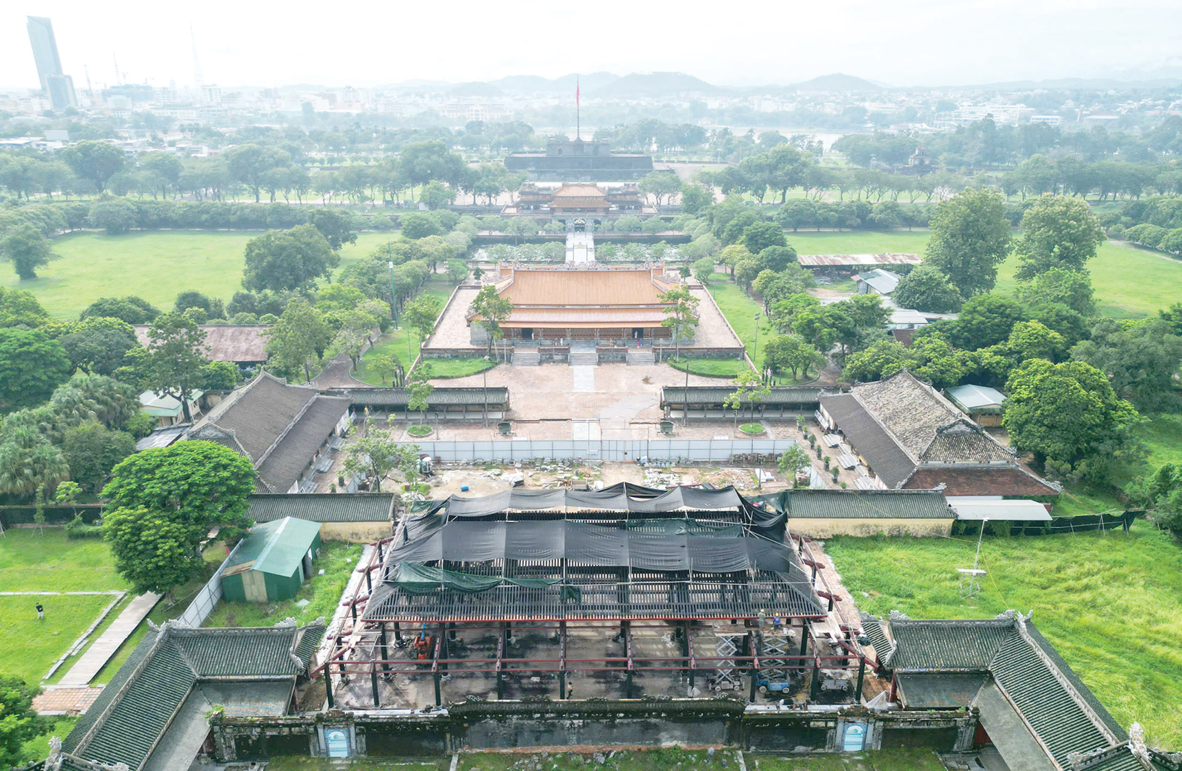 Hồi sinh điện Cần Chánh
