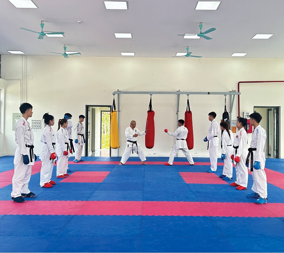 Đầu tư không gian tập luyện tương xứng với thể thao thành tích cao