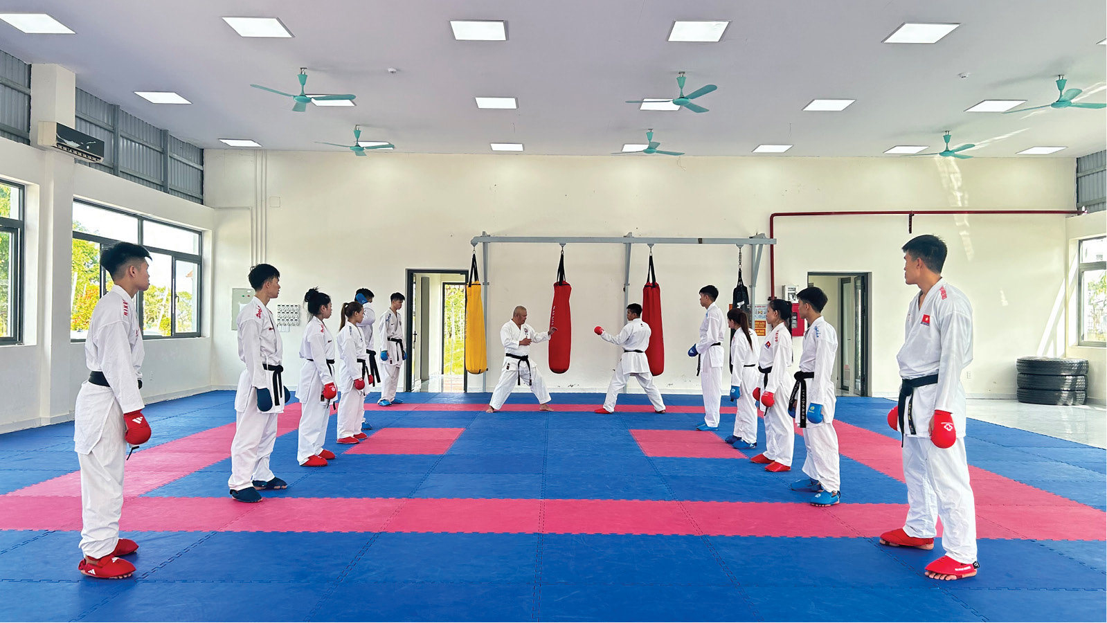 Đầu tư không gian tập luyện tương xứng với thể thao thành tích cao