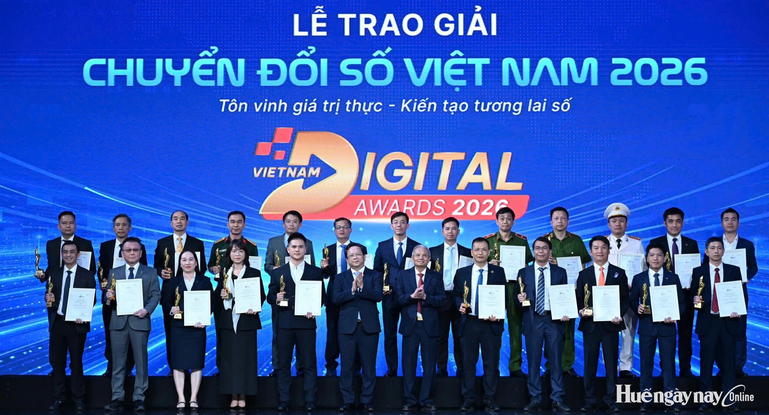 Thành phố Huế được vinh danh tại Giải thưởng Chuyển đổi số Việt Nam năm 2026