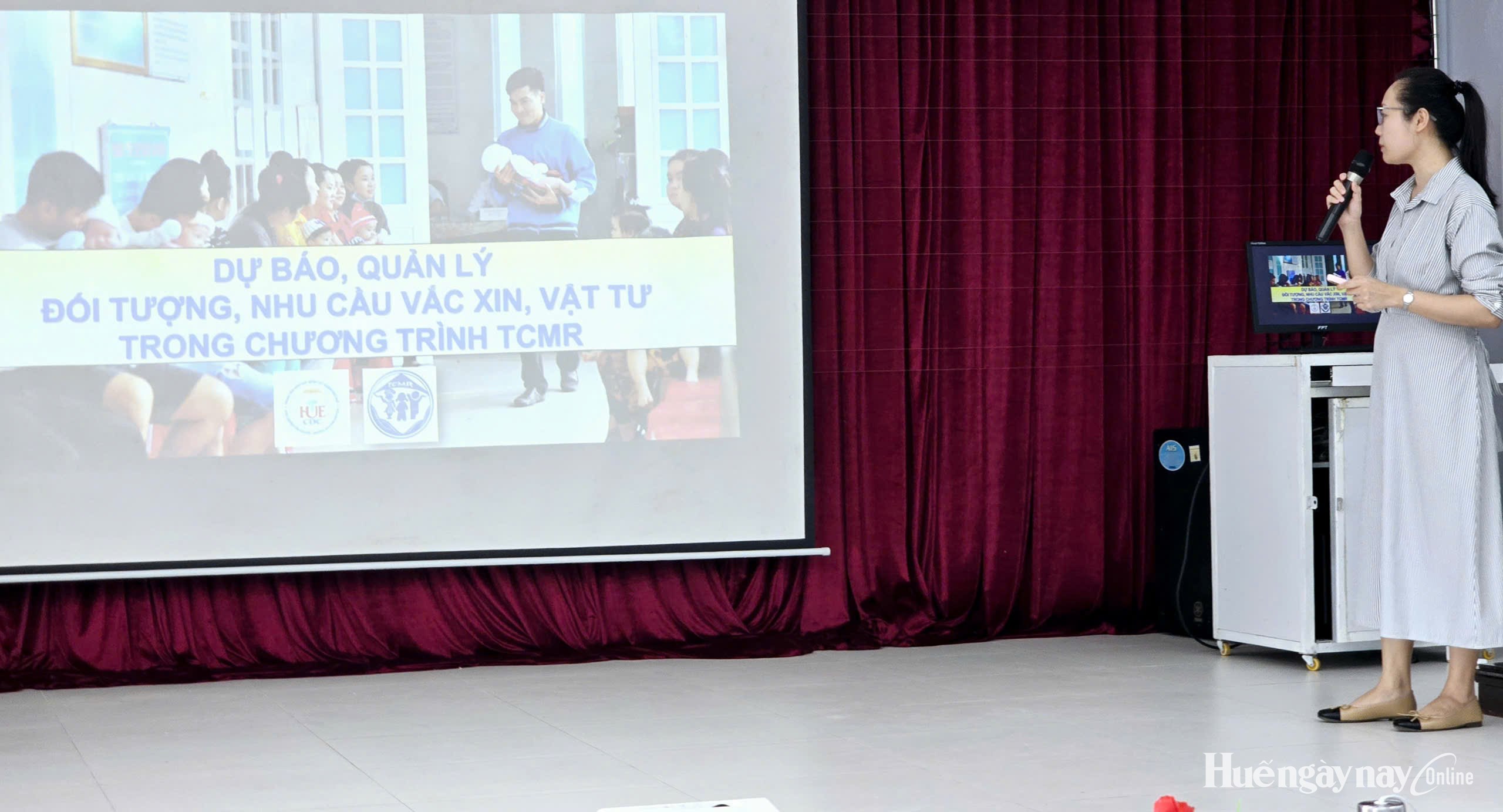 Nâng cao năng lực bảo quản vắc xin chuẩn GSP cho 40 trạm y tế