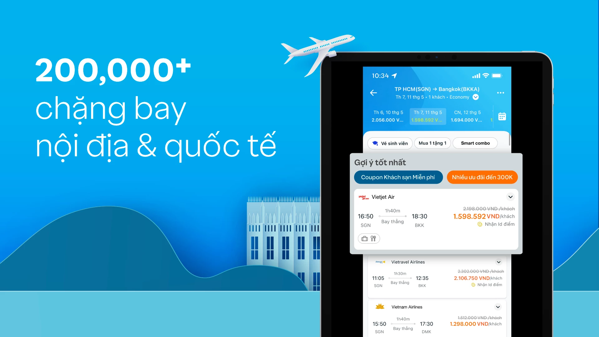 Có nên đặt vé máy bay quốc tế qua Traveloka không