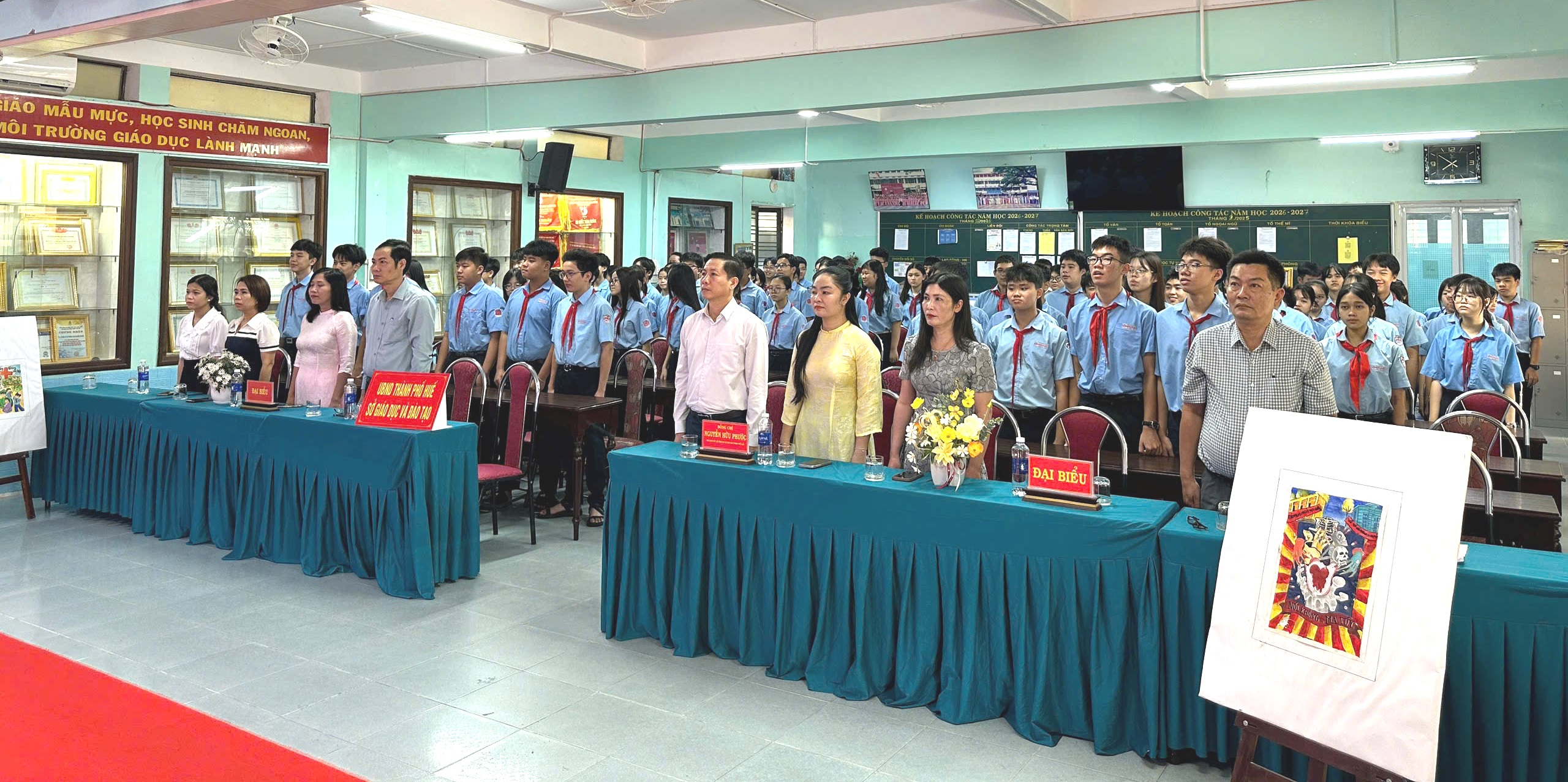 Phát động học sinh, sinh viên chấp hành pháp luật về phòng, chống ma túy