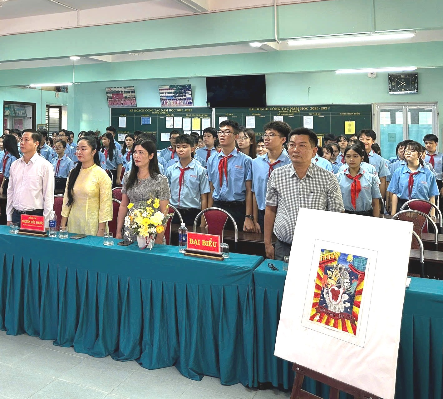 Phát động học sinh, sinh viên chấp hành pháp luật về phòng, chống ma túy